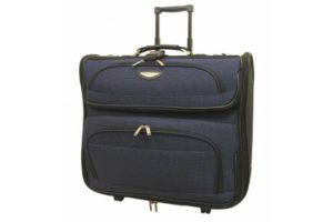 Rolling Garment Bag Blue