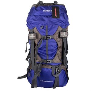 Wasing 55L Hiking Backpack lightblue