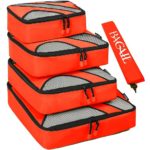 Bagail 4 Piece Packing Cubes