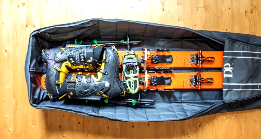 hard shell ski bag